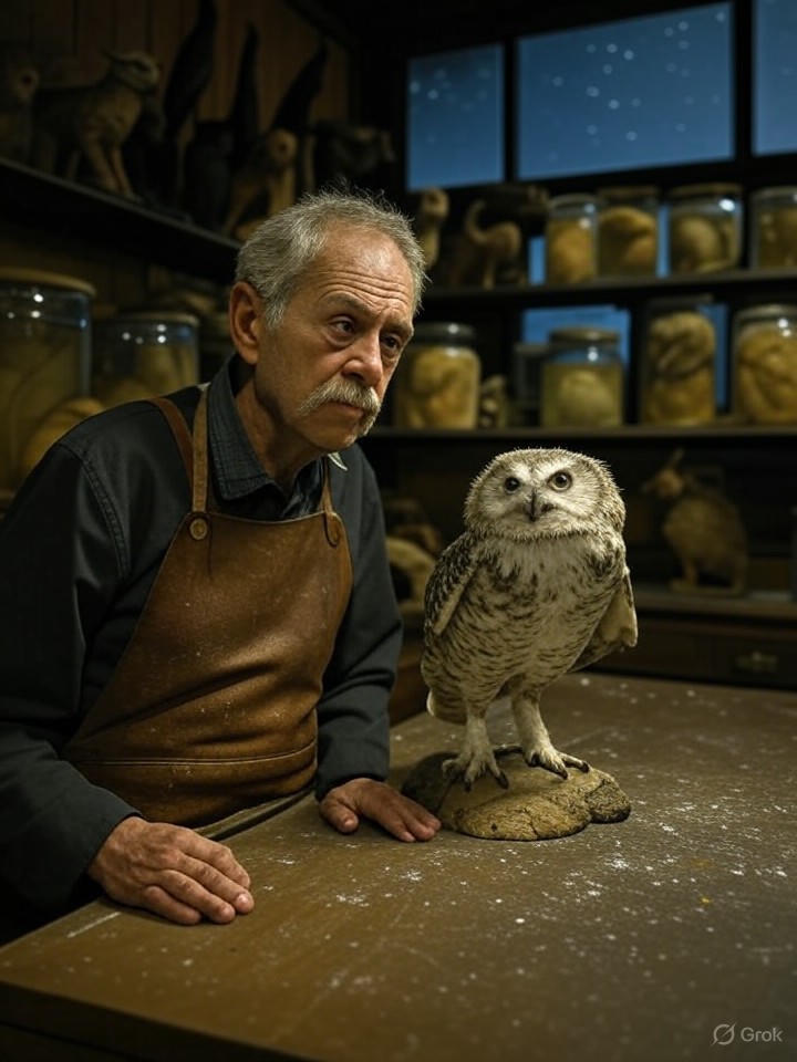 The Taxidermist of Broken Constellations