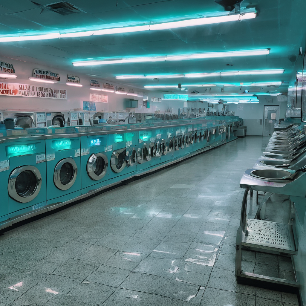 Midnight Messages in a Laundromat