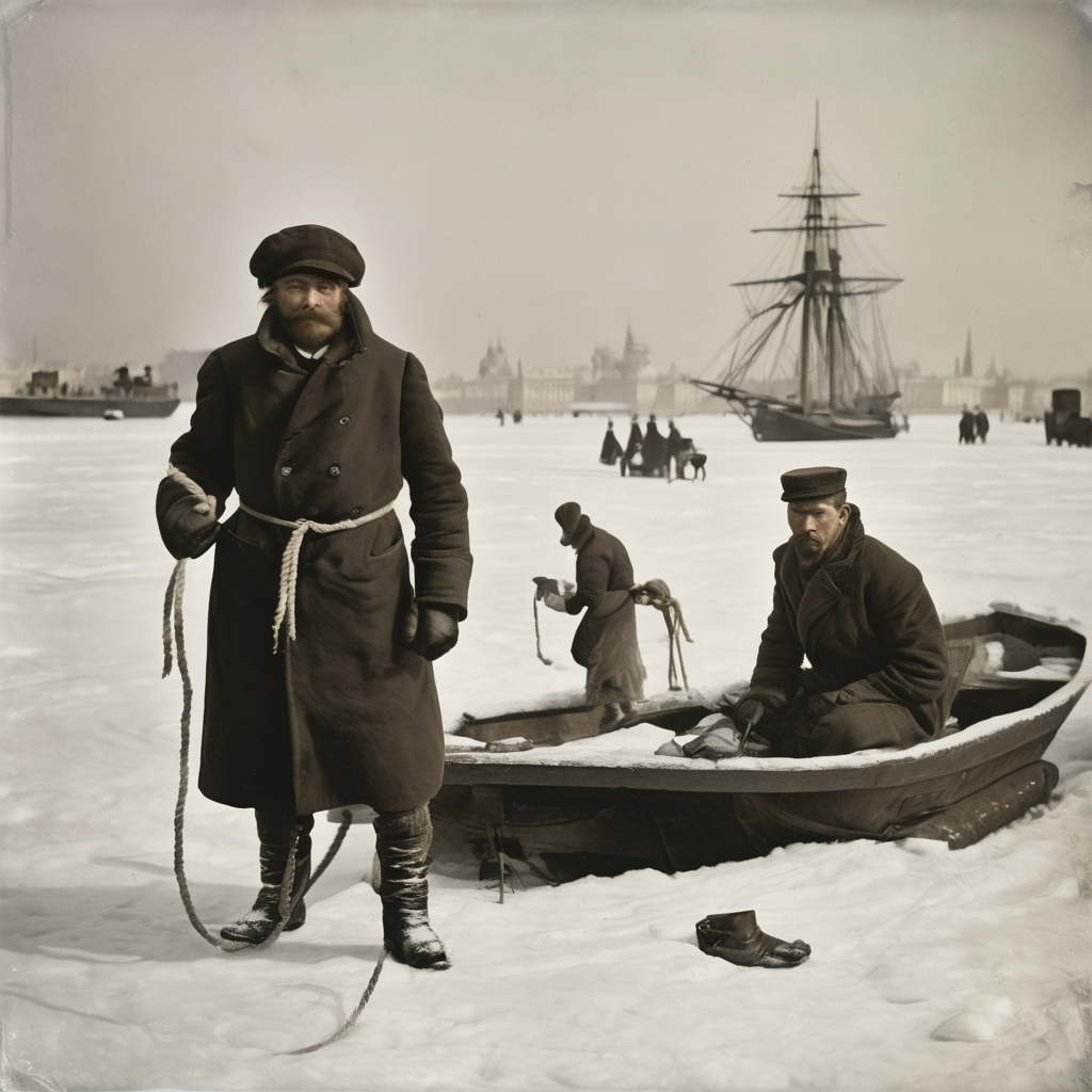 What the Ice-Hauler Heard on the Neva