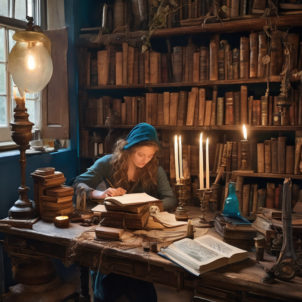 The Verdigris Scribe