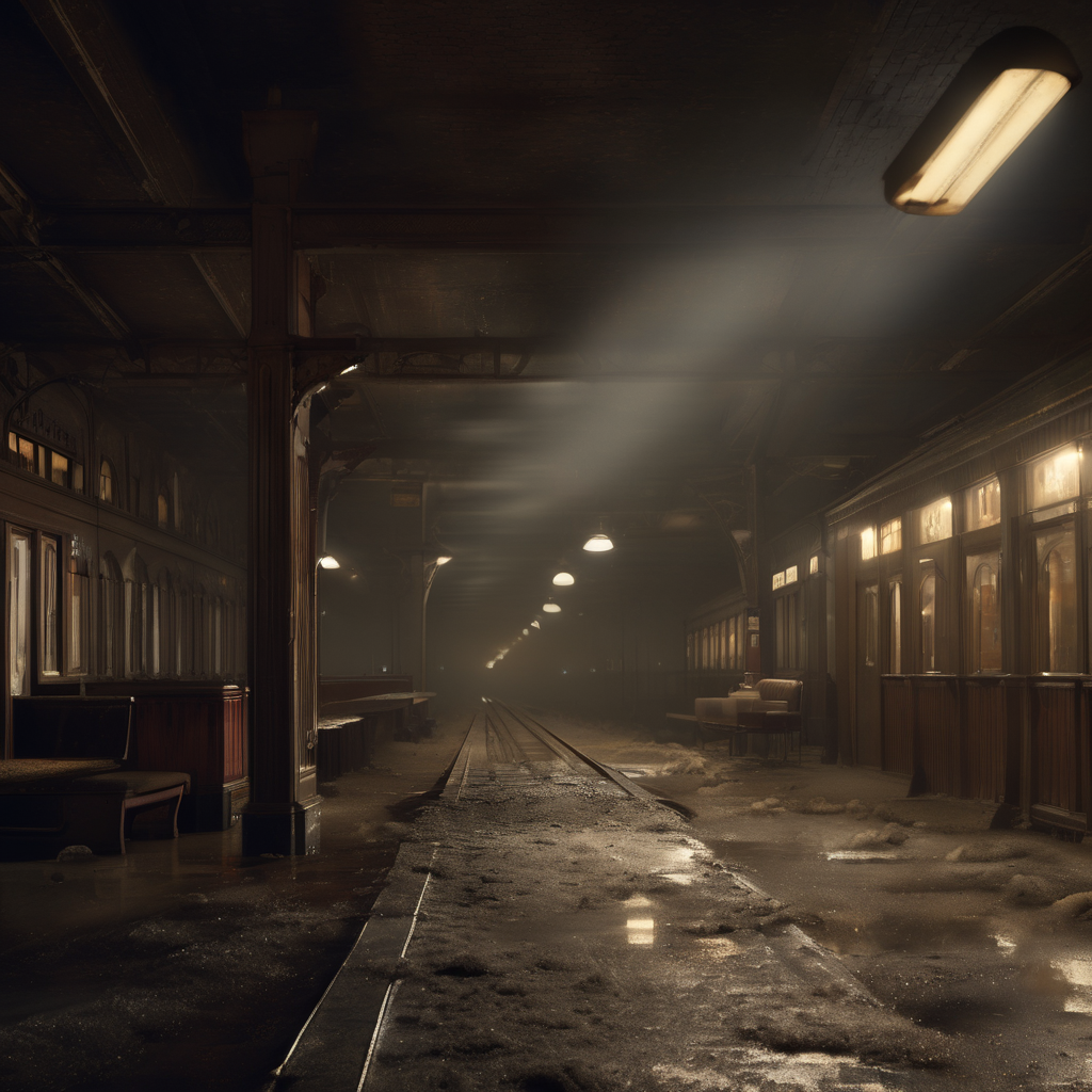 The Backwards Footprints at Midnight Station