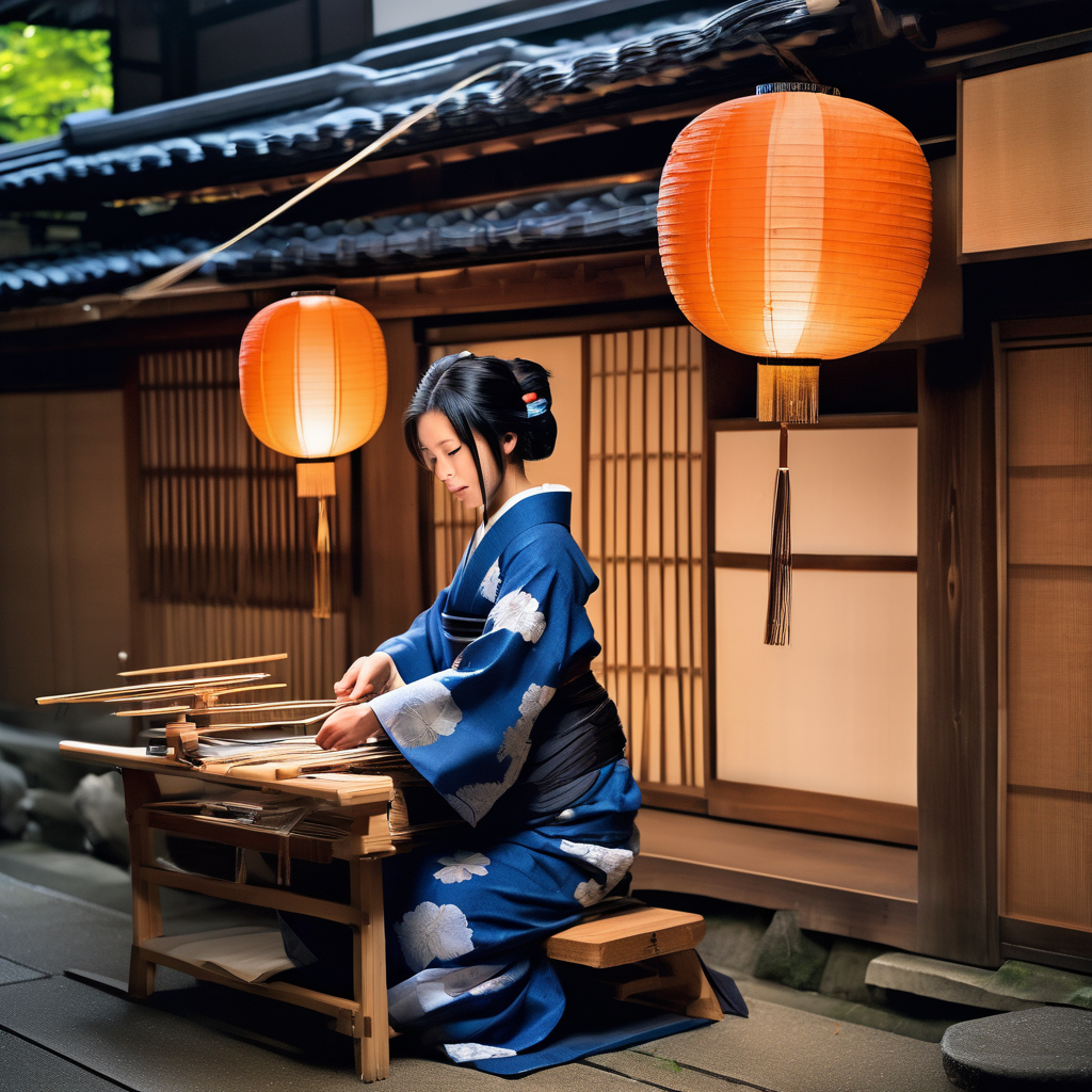 The Silk Weaver’s Daughter of Kyoto