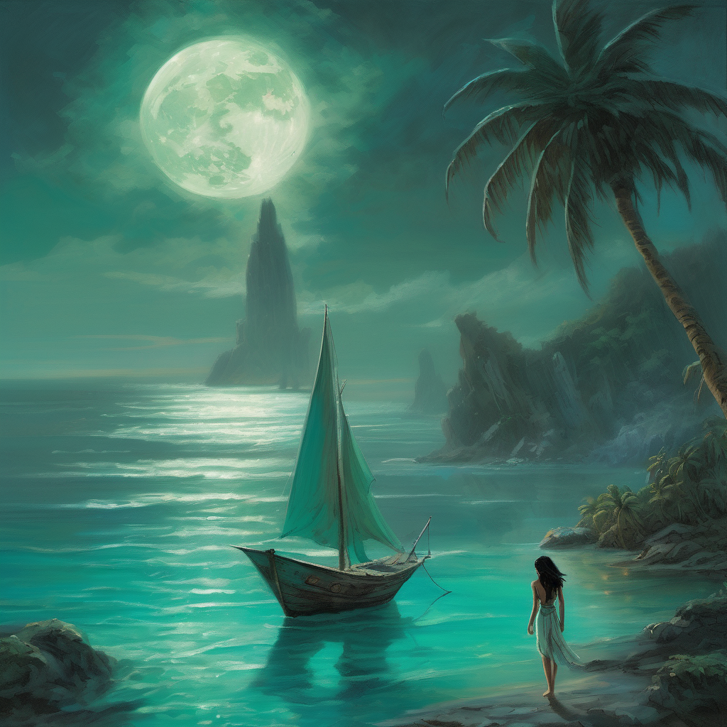 “When Stars Align Over Secluded Isles”