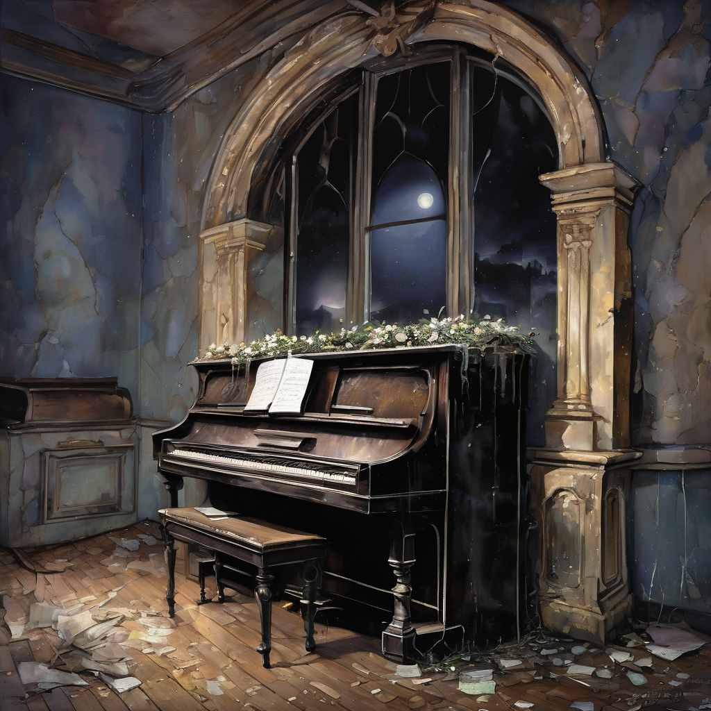 “Midnight Serenade for a Forgotten Melody”