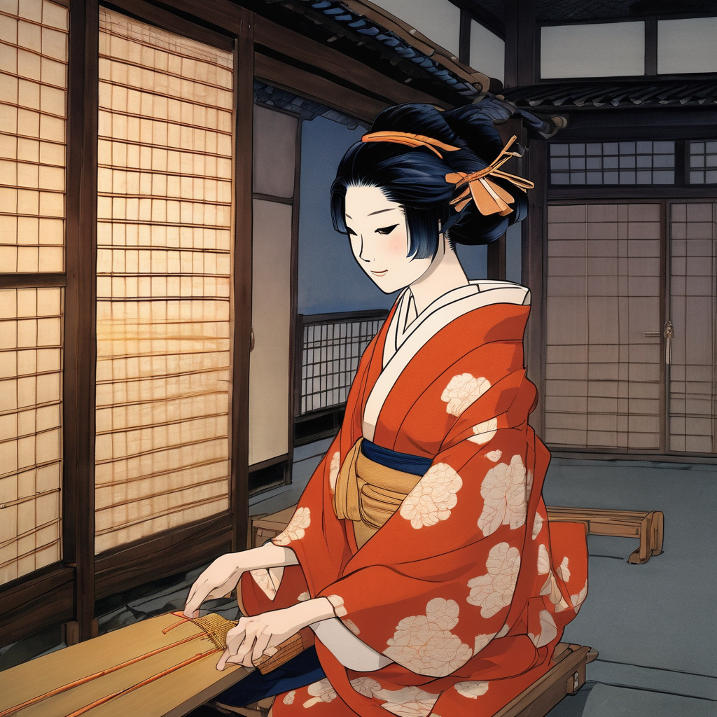 The Silk Weaver’s Daughter of Kyoto